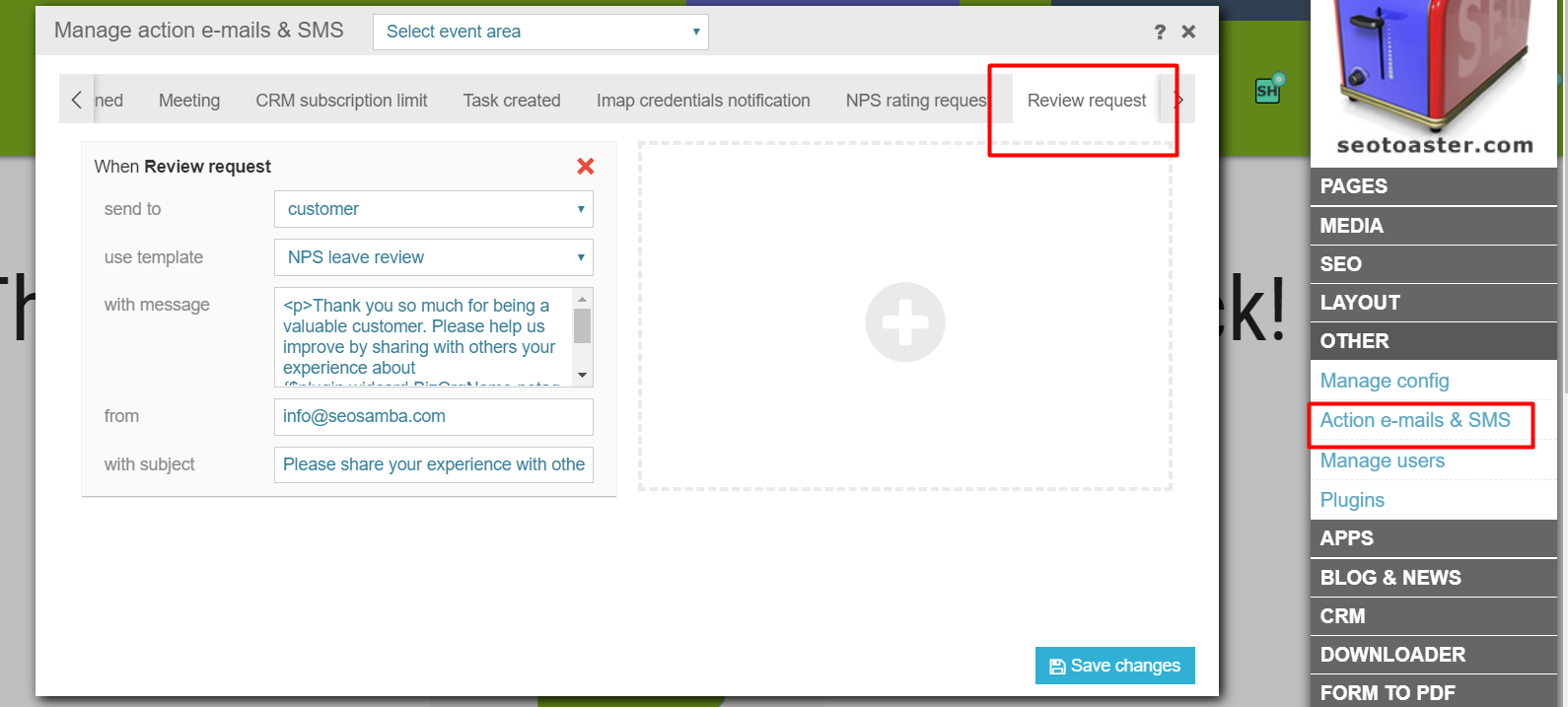 action email 2