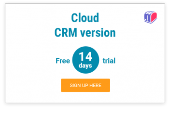 CRM sign-up