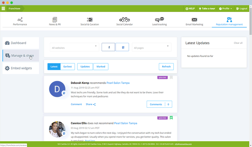 generate a widget