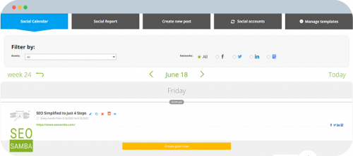 manage posts