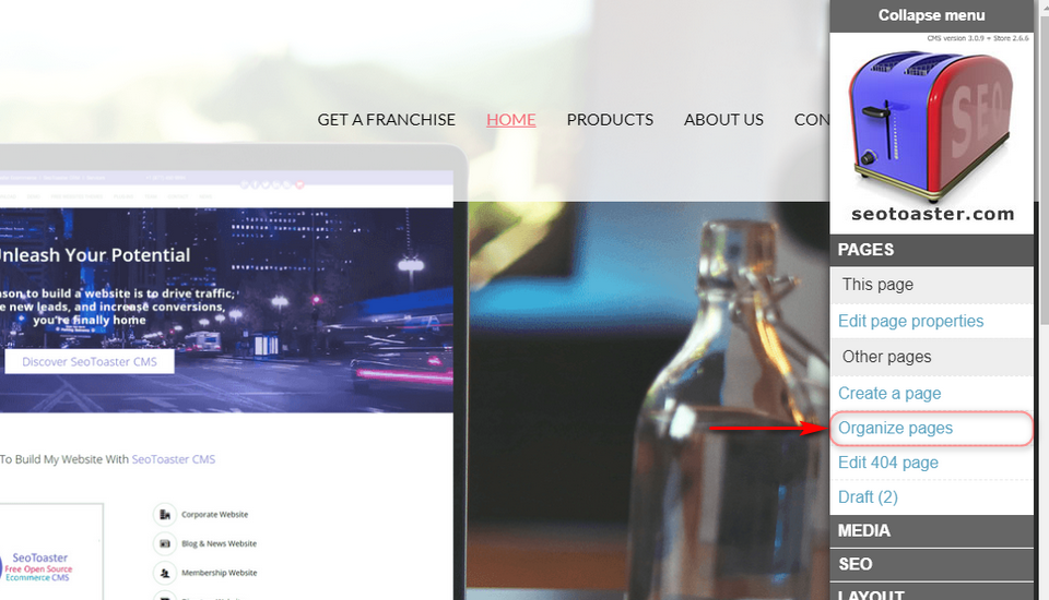 how to organize pages step by step guide