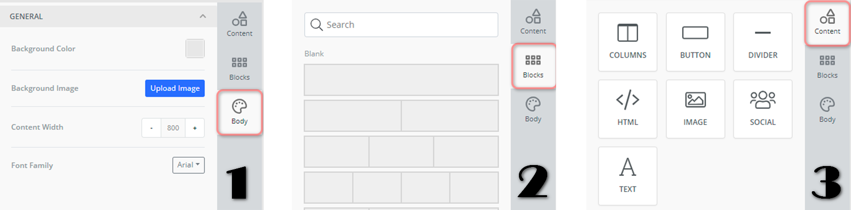 setting up custom template