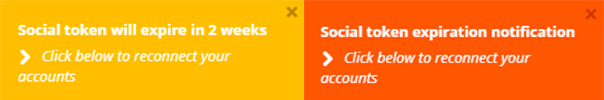 social token alert