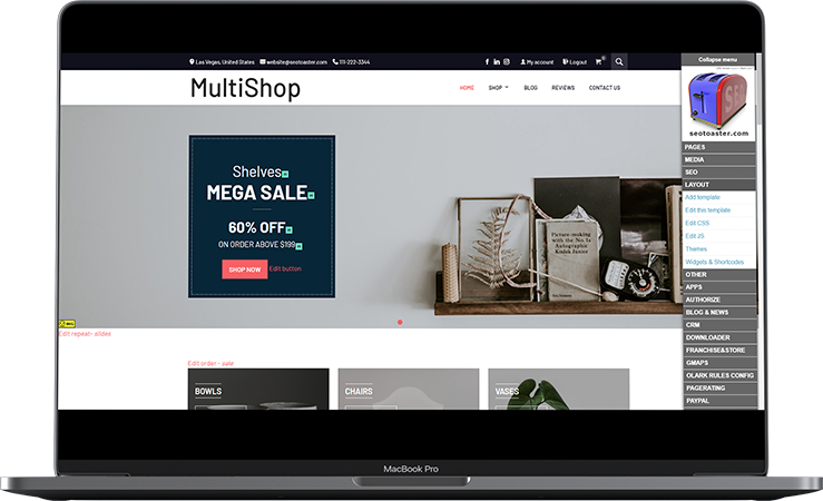 browse and edit open source cms