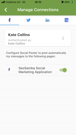 connect facebook