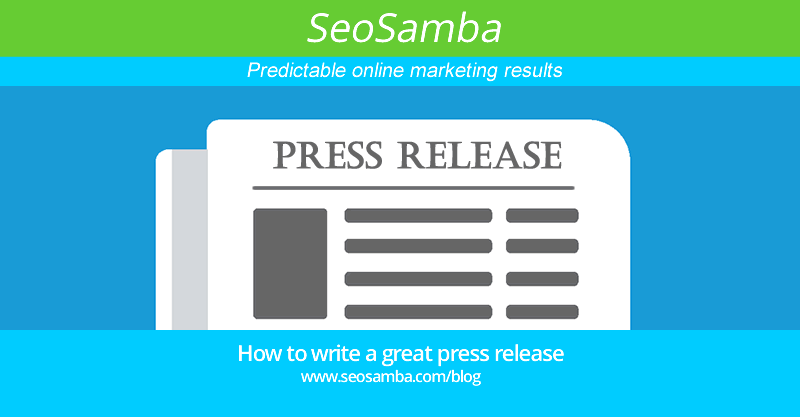 How to write a great PR (press release)