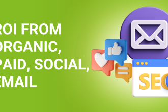 How to track ROI from organic, paid, social, email