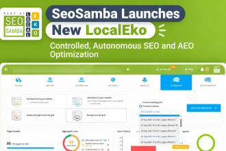 SeoSamba Launches New LocalEko to Bring Controlled, Autonomous SEO and AEO Optimization to Websites at Scale