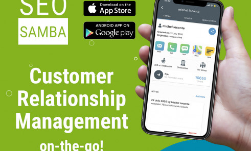 SeoSamba Launches First Mobile CRM App With On-Premise CRM And Multi-location Businesses Support