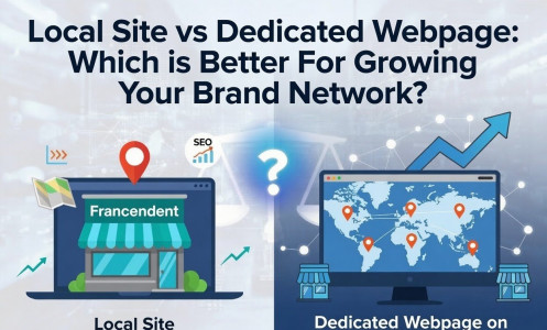 Local Site vs. Dedicated Webpage on the Franchisor&rsquo;s Site: Which Is Better for Growing a Brand Network?