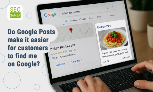 What is a Google post? Do Google Posts make it easier for customers to find me on Google?