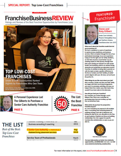 SeoSamba Customer Senior Care Authority Named Top 50
